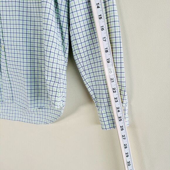 Ralph Lauren Mens Plaid Button Down Shirt White Size XL Summer Casual Office - Picture 8 of 9
